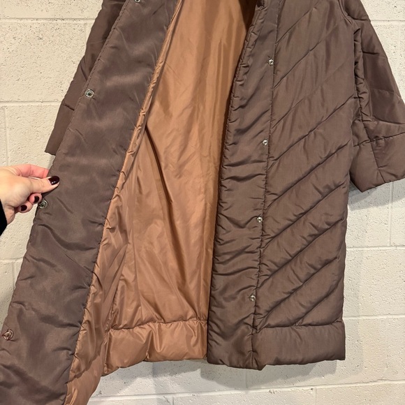 🐻 Vintage BILL BLASS long puffer coat | size 10 - Picture 5 of 7